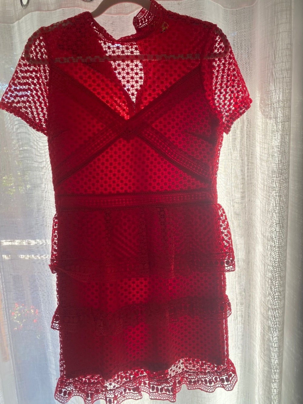 Beautiful red dress